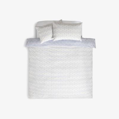 Habitat Habitat Wiggle Sky Blue & White Bedding Set - Double