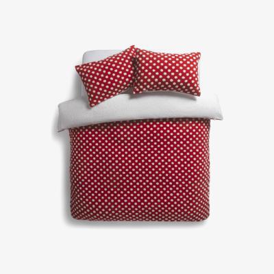 Habitat Habitat Christmas Tufted Spot Fleece Bedding Set - Double