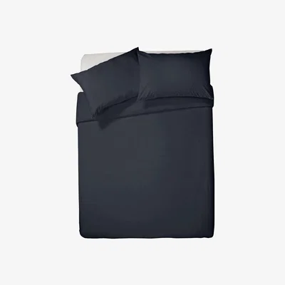Habitat Habitat 200TC Easycare Cotton Navy Bedding Set - Double
