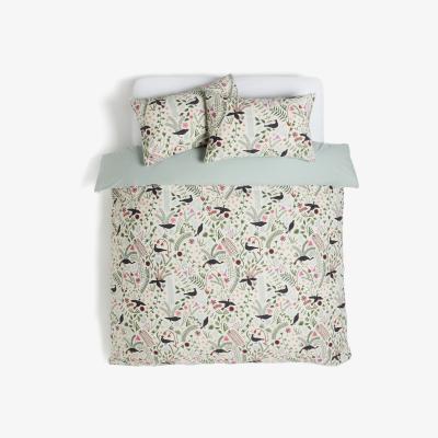 Habitat Habitat Folktale Floral Illustration Bedding Set - Double