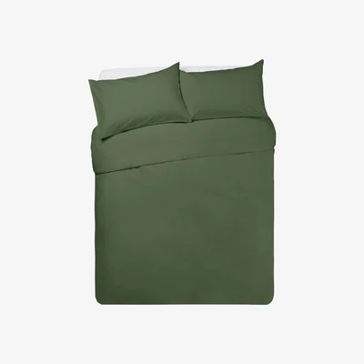 Habitat Habitat CM Polycotton Khaki Bedding Set - Double