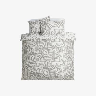 Habitat Habitat Scandi Grey Mark Making Bedding Set - Double