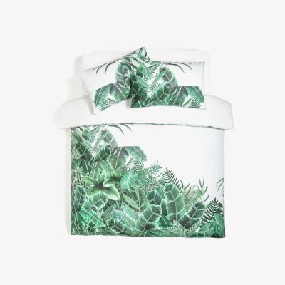 Habitat Habitat Jungle Leaf Green Bedding Set - Double