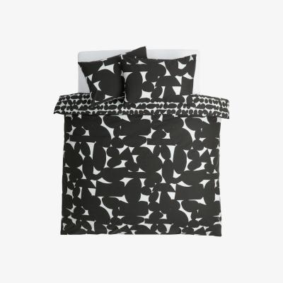 Habitat Habitat Cotton Global Geometric Black Bedding Set - Double