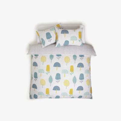 Habitat Habitat Retro Trees Reversible Bedding Set - Double