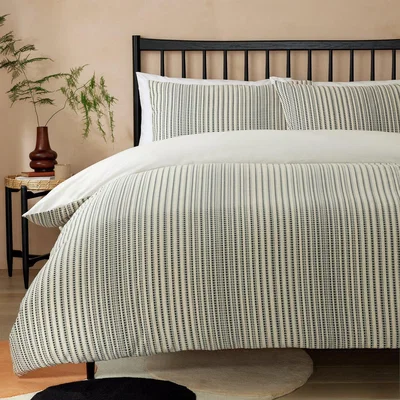 Habitat Habitat Cotton Textured Waffle Bedding Set - Double