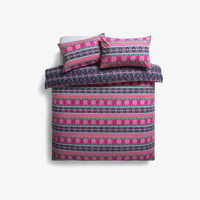 Habitat Habitat Christmas Fair Isle Print Bedding Set - Double