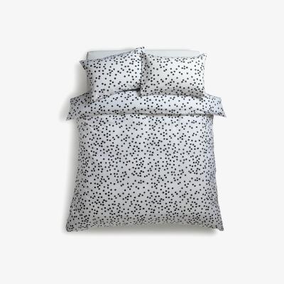 Habitat Habitat Penny Black Mini Dot Bedding Set - Double