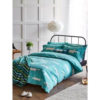 John Lewis Scion Mr Fox Cotton Bedding, Blue