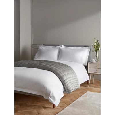 John Lewis John Lewis & Partners Double Stitch 800 Thread Count Egyptian Cotton Bedding, White