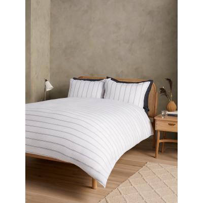 John Lewis John Lewis & Partners Linen Stripe Bedding