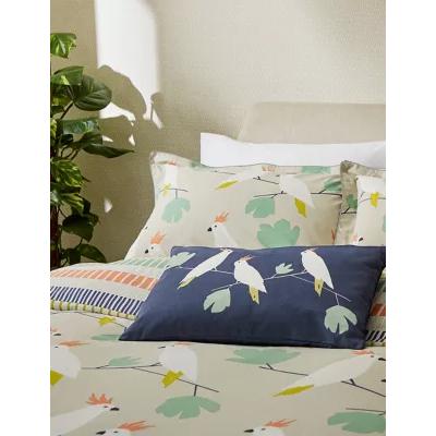 Marks & Spencer M&S Scion Pure Cotton Lovebirds Bedding Set - DBL - Denim, Denim