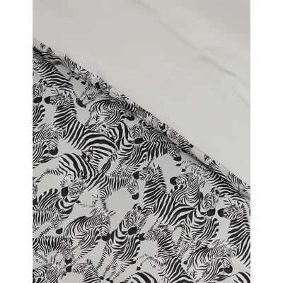 Marks & Spencer M&S Pure Cotton Zebra Bedding Set - DBL - Natural Mix, Natural Mix