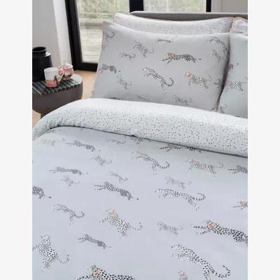 Marks & Spencer Yvonne Ellen Pure Cotton Sateen Mono Cheetah Bedding Set - DBL - Multi, Multi
