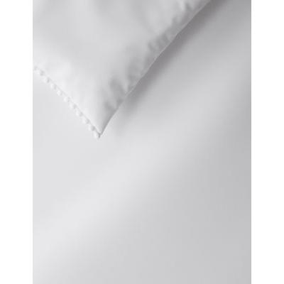 Marks & Spencer M&S Cotton Rich Pom-Pom Trim Bedding Set - DBL - White, Lilac,White,Grey Mix