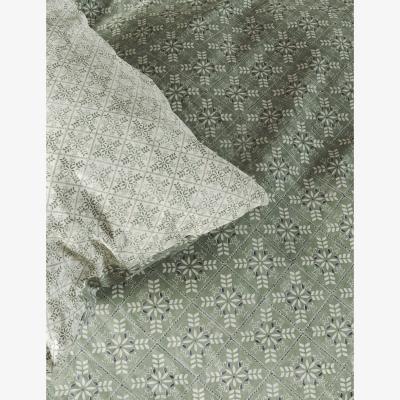 Marks & Spencer M&S X Fired Earth Acapulco Merida Pure Cotton Bedding Set - SGL - Weald Green, Weald Green