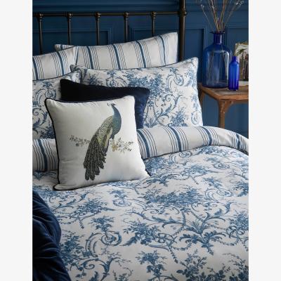 Marks & Spencer Laura Ashley Pure Cotton Sateen Tuleries Bedding Set - DBL - Light Blue Mix, Light Blue Mix