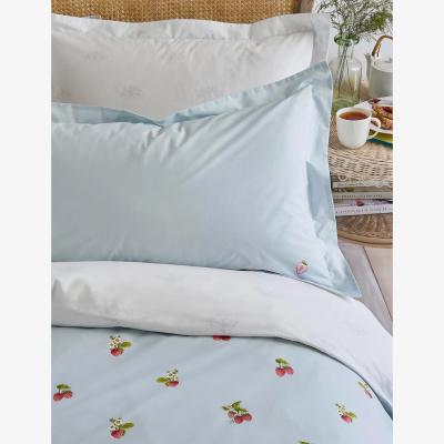 Marks & Spencer Sophie Allport Pure Cotton Strawberries Bedding Set - DBL - Mist, Mist