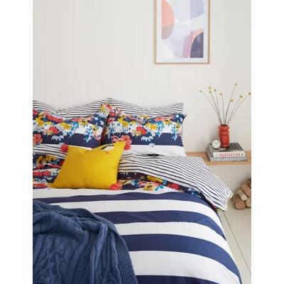 Marks & Spencer M&S Joules Pure Cotton St Ives Floral Bedding Set - DBL - Blue Mix, Blue Mix