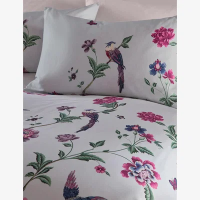 Marks & Spencer Laura Ashley Pure Cotton Sateen Elveden Bedding Set - DBL - Berry, Berry