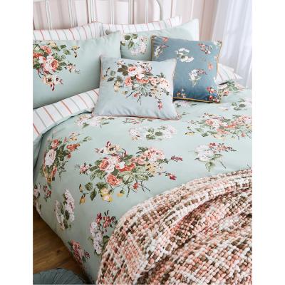 Marks & Spencer Laura Ashley Pure Cotton Rosemore Bedding Set - DBL - Green Mix, Green Mix