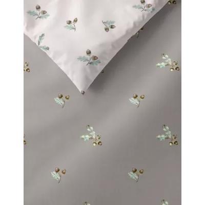 Marks & Spencer M&S Cotton Mix Acorn Bedding Set - DBL - Teal Mix, Teal Mix