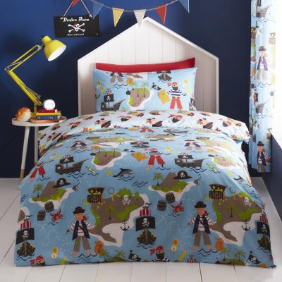 The Range Pirates Map Duvet Set - Multi / Double