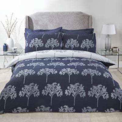 The Range Trees Duvet Cover and Pillowcase Set - Navy / Double