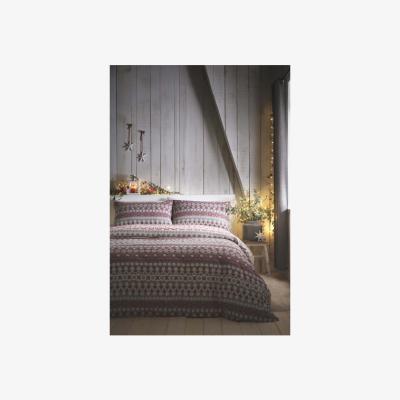The Range Fairisle Duvet Cover and Pillowcase Set  - Double