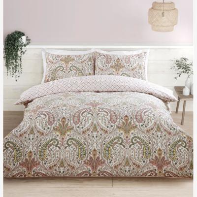 The Range Paisley Piped Edge Duvet Cover and Pillowcase Set - Double