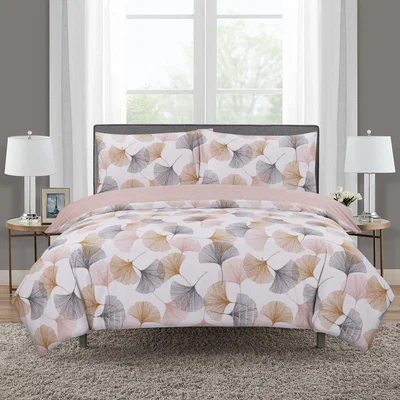 The Range Vantona Dancing Ginko Duvet Cover Set - Multi - Multi / Double
