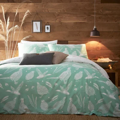 The Range Calm Bird Duvet Cover Set - Double