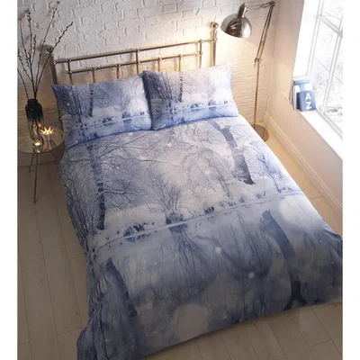 The Range Wonderland Flannelette Duvet Cover and Pillowcase Set - Double