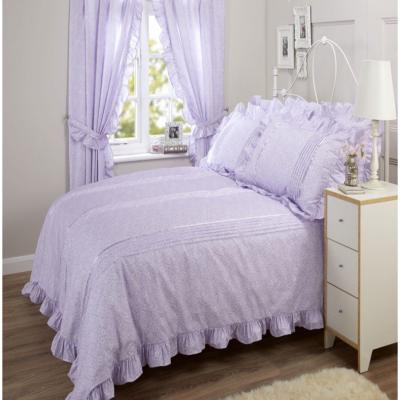 The Range Vantona Country Monique Duvet Cover Set - Lilac - Lilac / Double