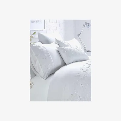 The Range Papillon Duvet Cover Set - White / Double