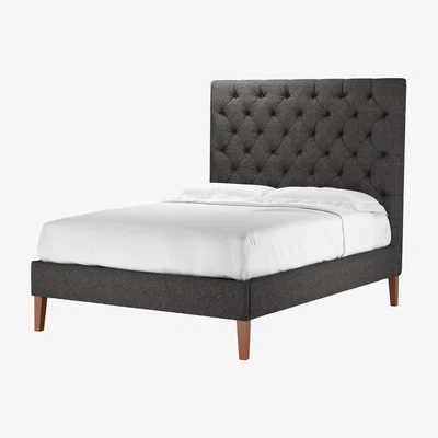 Sofa.com Rosalie 150cm Double Bed in Anthracite Quartz - sofa.com