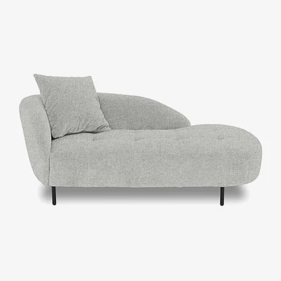 Furniture Village Bridgerton Fabric Chaise Longue - Iron