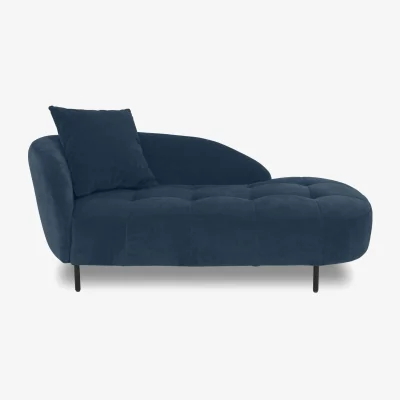 Furniture Village Bridgerton Fabric Chaise Longue - Lake Green