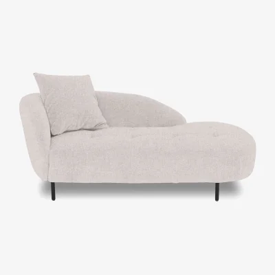 Furniture Village Bridgerton Fabric Chaise Longue - R110 Sand