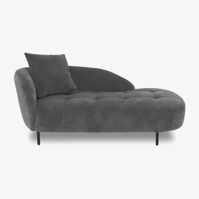 Furniture Village Bridgerton Fabric Chaise Longue - Elephant