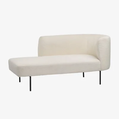 Homebase Olsen Chaise Longue - Boucle
