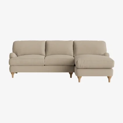 Loaf Jonesy Chaise Sofa, Extra Large Right Hand (Mixing Bowl Clever Boucle)