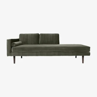 Olivia's Broste Copenhagen Wind Chaise Longue Grape Leaf