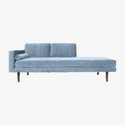 Olivia's Broste Copenhagen Wind Chaise Longue Pastel Blue