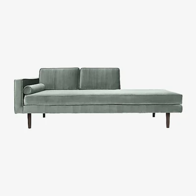 Olivia's Broste Copenhagen Wind Chinois Chaise Longue Green
