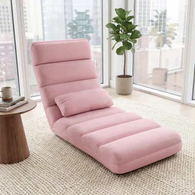 The Range Indoor Chaise Lounge Sofa - Pink