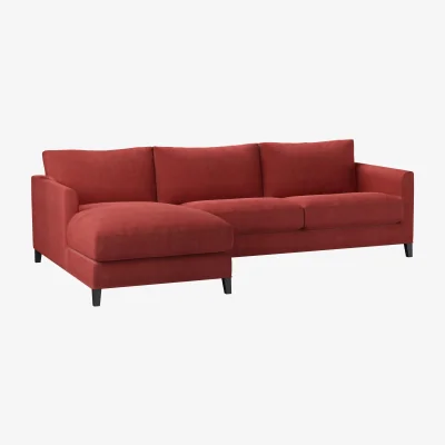 Sofa.com Izzy Medium LHF Chaise Sofa in Indian Summer Easy Cotton