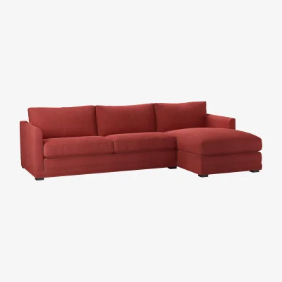 Sofa.com Aissa Large RHF Chaise Storage Sofa in Indian Summer Easy Cotton