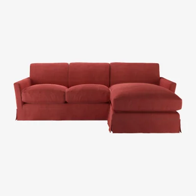 Sofa.com Otto Medium RHF Chaise Sofa in Indian Summer Easy Cotton