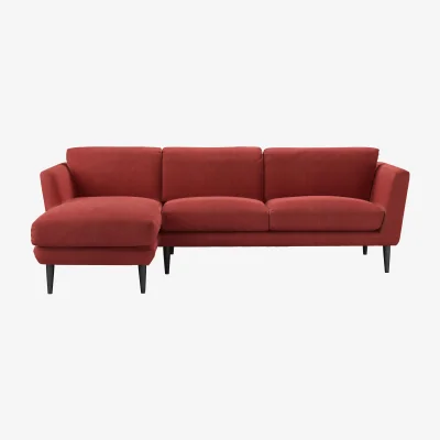 Sofa.com Holly Medium LHF Chaise Sofa in Indian Summer Easy Cotton